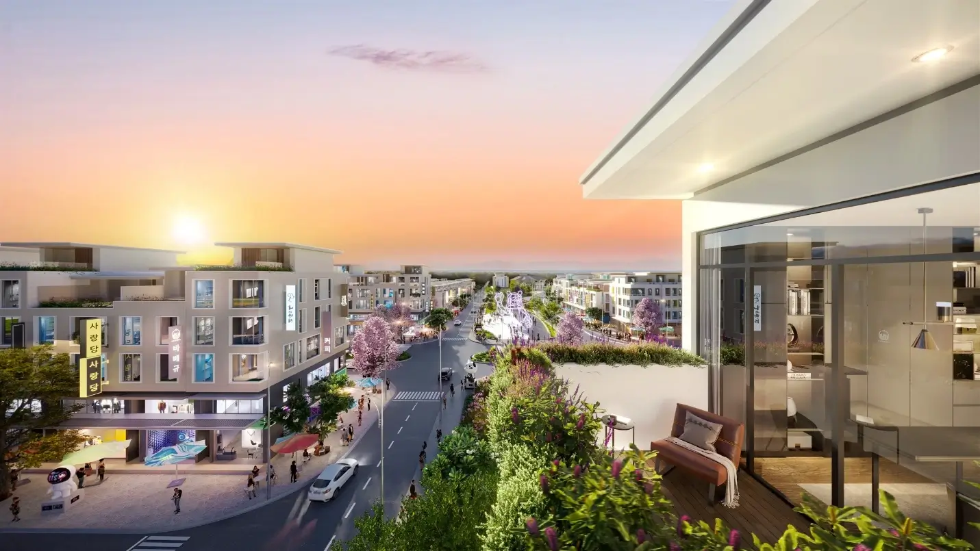 Tầm viêw tuyệt đẹp The Koradise Meyhomes Phu Quoc