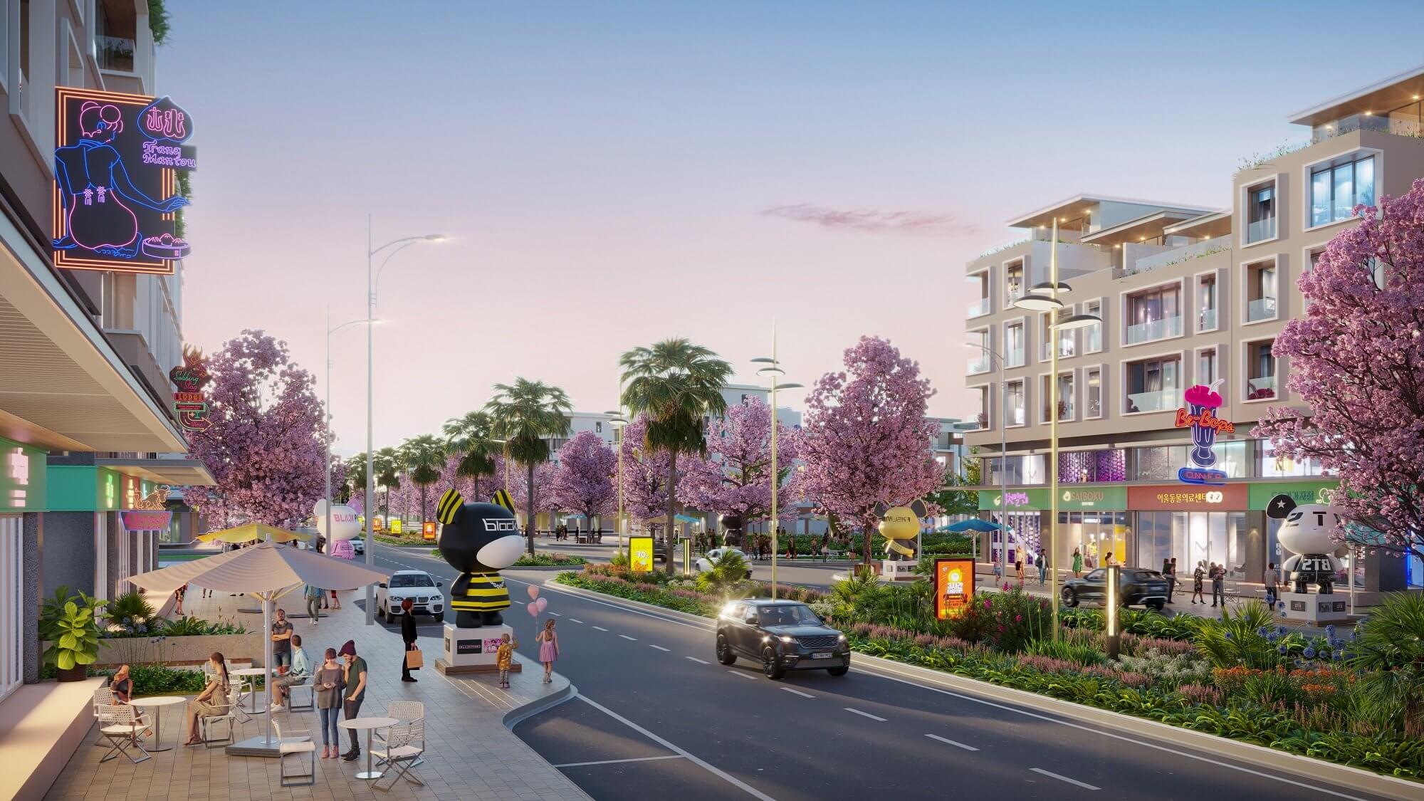 Tuyến phố Hàn Quốc - Koradise Meyhomes