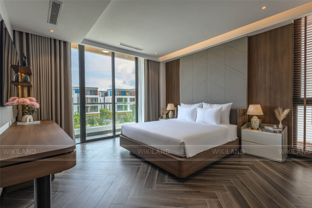 Thiết kế phòng ngủ view 2 - biệt thự Coral Hawaii Meyhomes Phú Quốc
