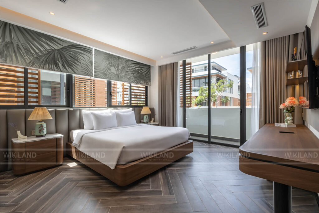 Thiết kế phòng ngủ view 4 - biệt thự Coral Hawaii Meyhomes Phú Quốc