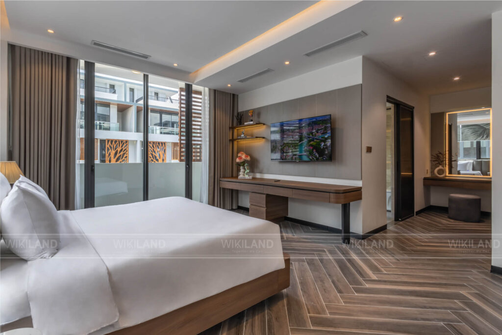 Thiết kế phòng ngủ view 5 - biệt thự Coral Hawaii Meyhomes Phú Quốc