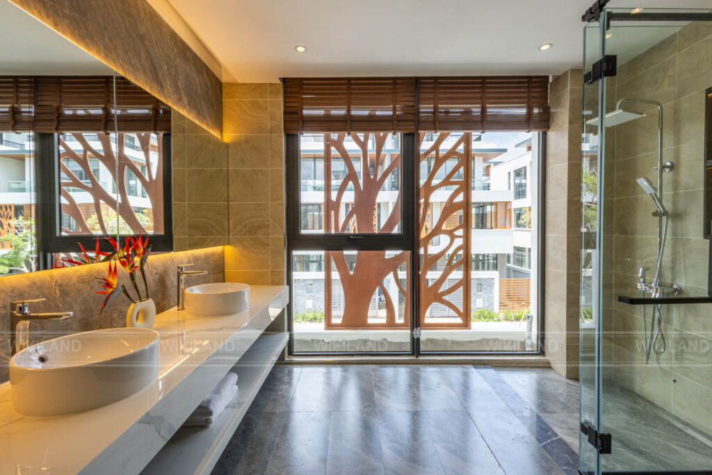 Thiết kế phòng vệ sinh2 - biệt thự Coral Hawaii Meyhomes Phú Quốc